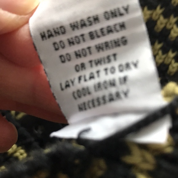 Olive green and black striped cotton Habitat sweater - Picture 9 of 12